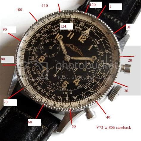 Navitimer 806: dating the early models 